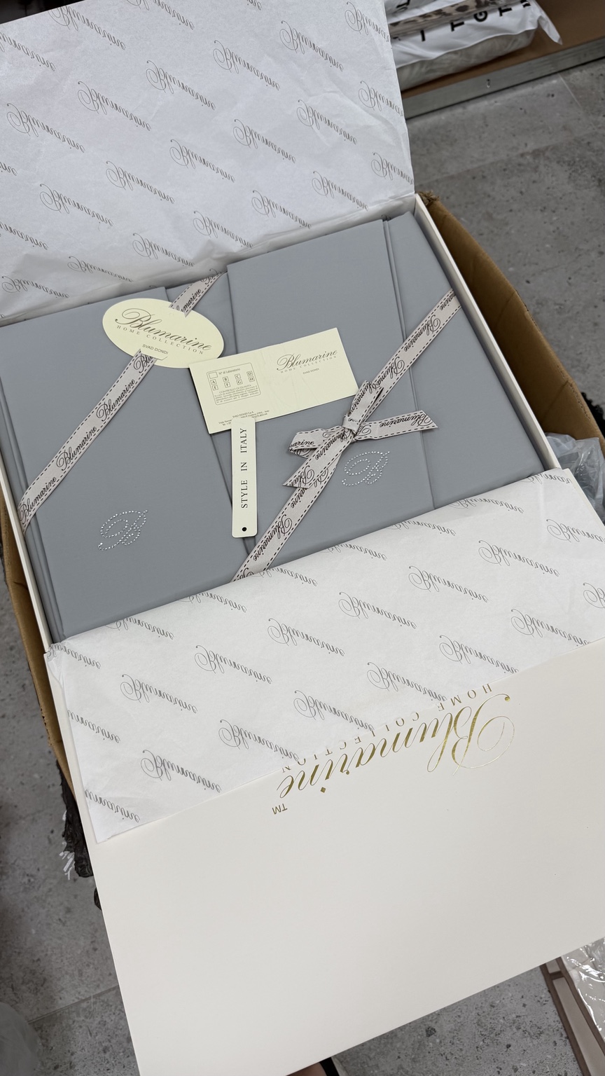 Blumarine Home Collection · Сірий